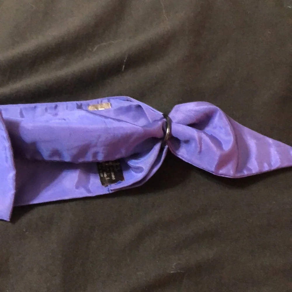 Blue Fabric belt by Echo S/M